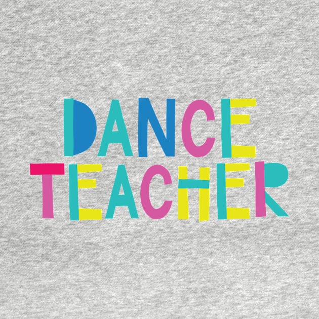 Dance Teacher Gift Idea Cute Back to School by BetterManufaktur